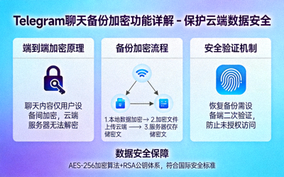 Telegram聊天备份加密功能详解 - 保护云端数据安全